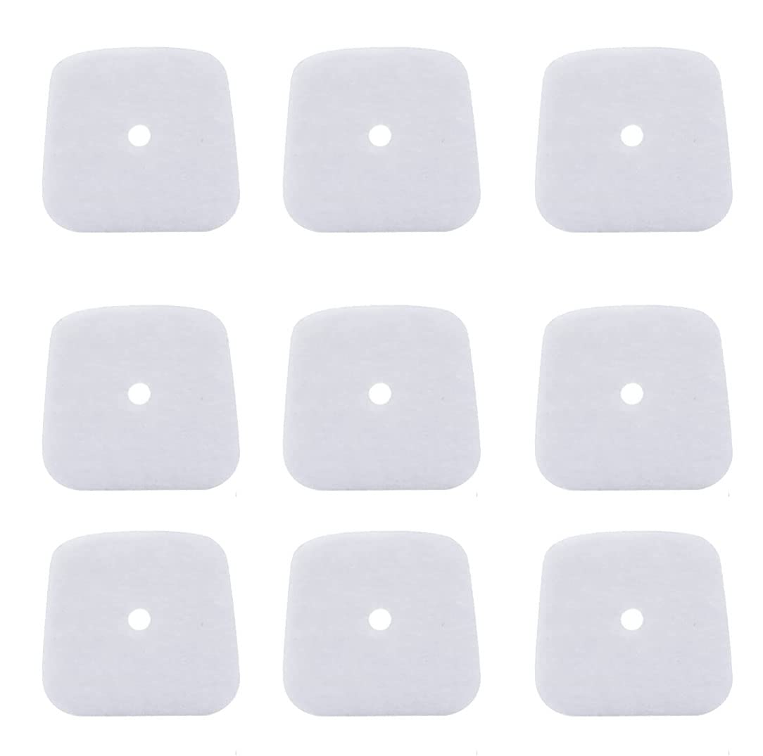 BEIYIPARTS Pack 9 Air Filter for Mantis 7222 7222E 7222M 7225 7230 7234 7240 7920 7924 Tiller/Cultivator