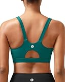 RUNNING GIRL Sports Bra for Women High Support, Molded Cup High Impact Sports Bras for Women with Sewn in Pads_RG_WX3026_Teal_XL_AU
