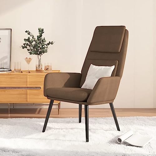 Vetnasa Sillón de Relax de Tela marrón Mobiliario, Sillas, Sillones Marrón 8 KG
