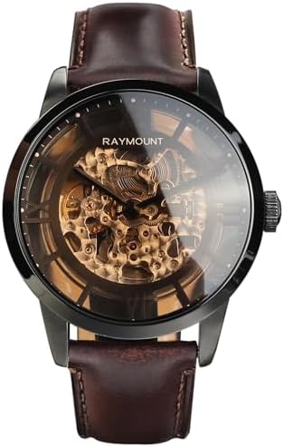 FORSINING Men's Automatic Watch with Mechanical Movement, Skeleto...