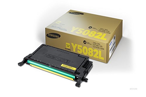 Samsung Toner CLT Y5082LELS Jaune - vue 2