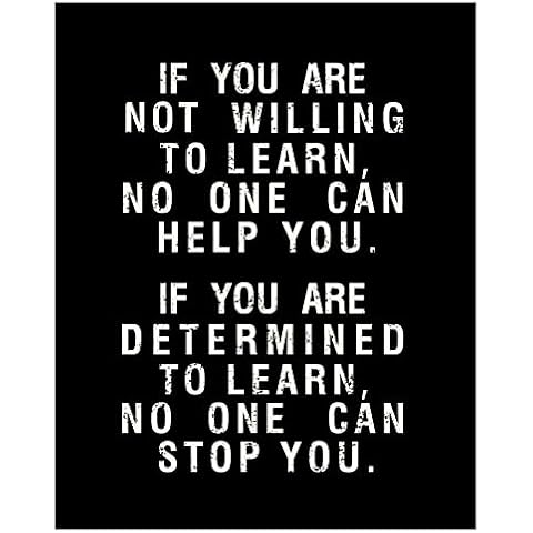 Maxee Motivational Wall Art for Office Decor-Inspirational Wall Art - Positive Quotes - Office Wall Decor - 8 x 10 Inch Motivational Poster - Entrepreneur Wall Art Cover