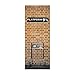 Sticker Porte Effet 3D - Autocollant Porte Trompe l'œil - Poster de Porte - Stickers muraux Salon Porte, Cuisine, Chambre, Salle de Bain - Sticker Mural Papier Peint - Harry Potter - 204 x 83 cm