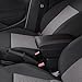 XSHENG Car armrest Box Suitable for Nissan Versa armrest 2020-2024 Model armrest Box Center Storage Box Manual Control Center Console (Black with red line)