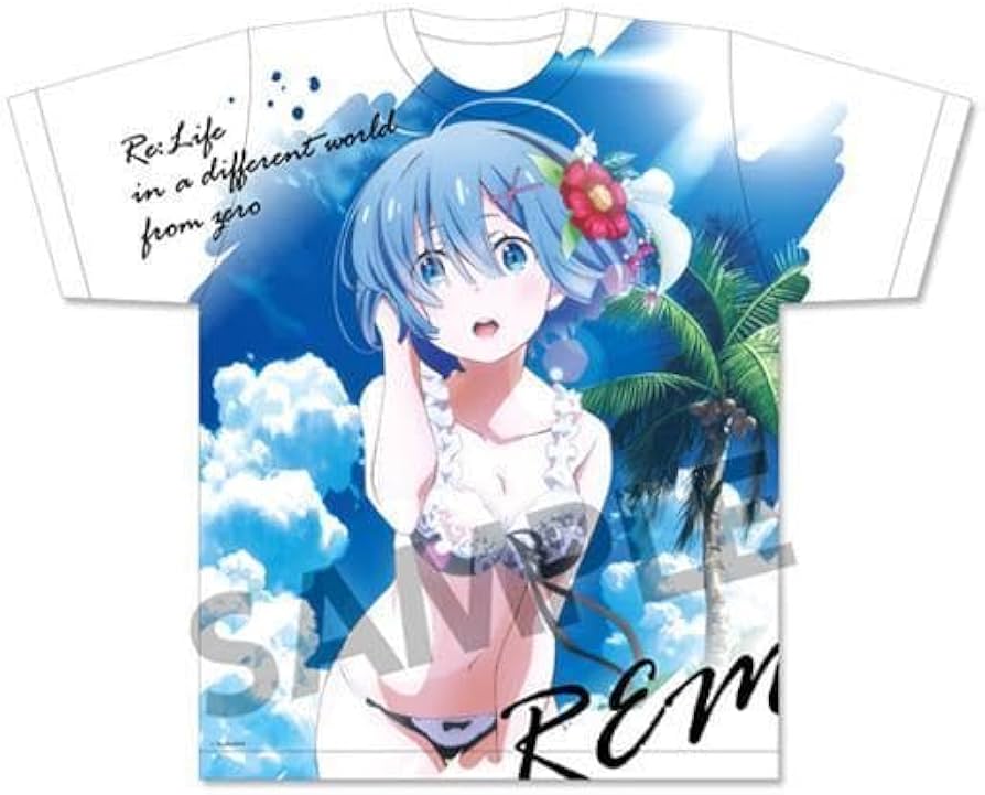 新品】リゼロ レム メイド服 ビキニスタイル フルグラフィックt