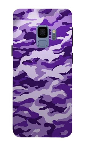 Image of Dashmesh Shopping� Back case Cover for Samsung Galaxy S8 Printed 3D Designer Hard Case Military Purple