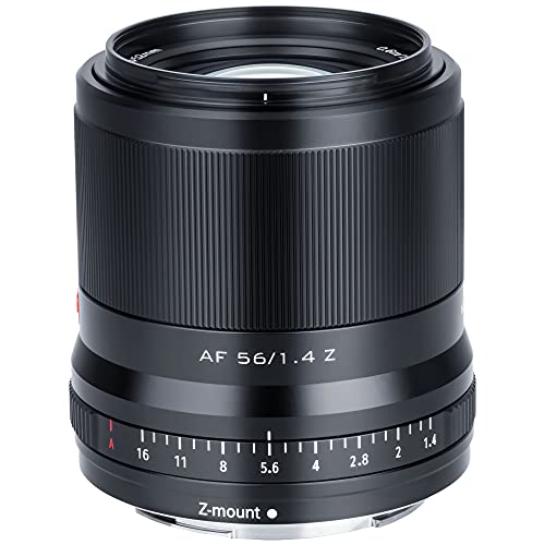 Objectif Viltrox 56mm F1.4 Z focale fixe portrait Nikon Zfc Z50 Z6II