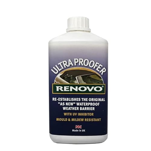 Ultra Proofer Convertible Soft Top Waterproofing Treatment, 500ml, UV and Mould Resistant
