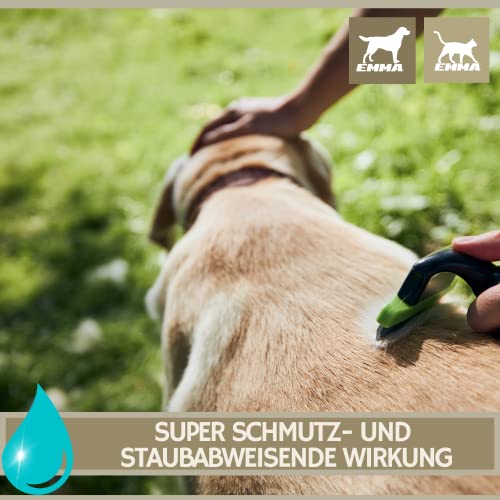 EMMA Fellpflege Spray Hund & Katze 2×250 ml Entfilzungsspray für Hunde Katzen Welpen – Anti Filz Spray für Langhaar Kurzhaar – Knotenlöser Detangler Fellspray zum Entfilzen Bürsten Pflege