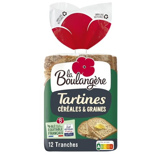 La Boulangere Pan de pan, cereales y semillas, 450 g