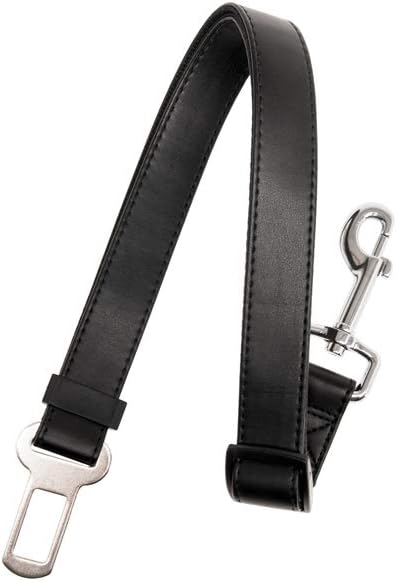 Karlie Flamingo 1031153 Connection Piece, Faux Leather Safety Harness, 25 mm, Black
