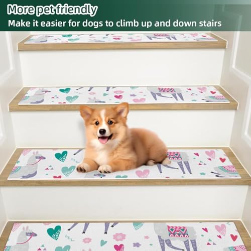 Tapis d'escalier antidérapants sécurité enfants et animaux