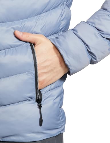Image of Qube By Fort Collins Men's Regular Fit Puffer Jacket - Warm, Lightweight, Insulated Winter Outerwear