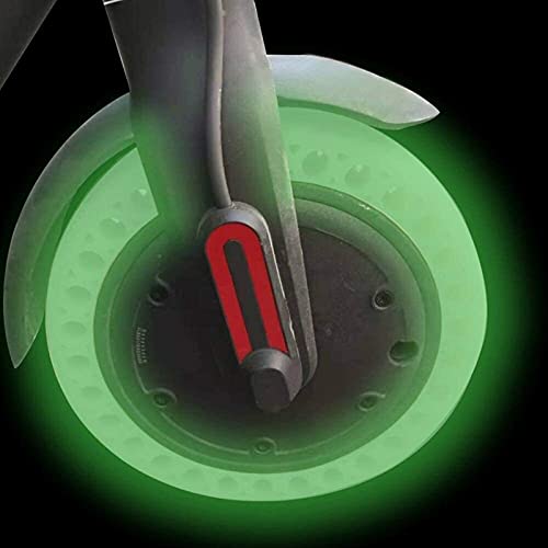 8.5 inch fluorescerende band voor M365 elektrische scooter, honingraat rubberen massief tubeloze lichtgevende vaste… - Image 8
