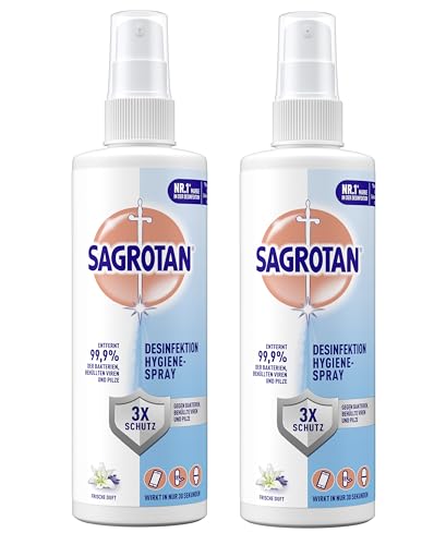 Sagrotan Hygiene Pumpspray – Desinfektionsmittel für Textilien und Oberflächen im Haushalt… – Ansicht 1
