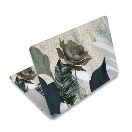 Image of DINKY Laptop Skin Sticker Decal, 12 inch 13 inch 13.3 inch 14 inch 15 inch 15.4 inch 15.6 inch Laptop Universal Reusable Vinyl Skin Stickers Cover Art Decal Notebook PC Personalized Protector-Rose