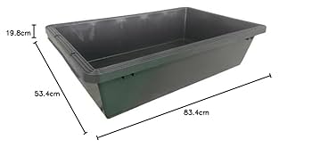 Amazon | メダカ金魚飼育容器60グレー | リス興業(Risu Kogyo