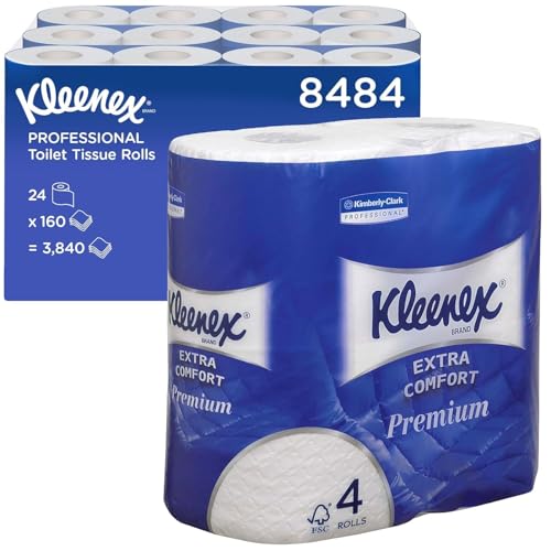 Kleenex papel higiénico FSC certificado de 4 capas suave y premium