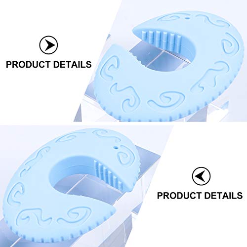 EXCEART 2 Peças de Proteção de Aperto de Porta de Silicone para Proteção de Bebôs de Proteção de Mão