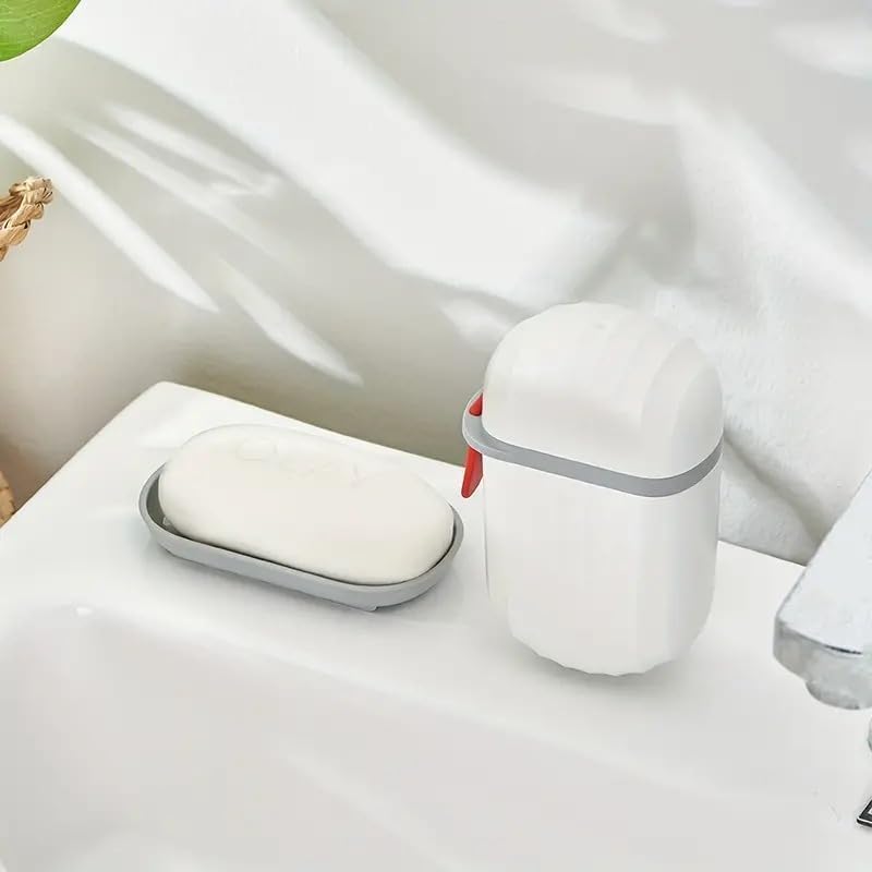 Kunya® Portable Waterproof Leakproof Travel Soap Box Case Holder Plastic Soap Case Box Holder Dish Container for Bathroom Outdoors Travel Home Use (Pack of 1, white) (B0CQRLB3H7) Amazon Price History, Amazon Price Tracker