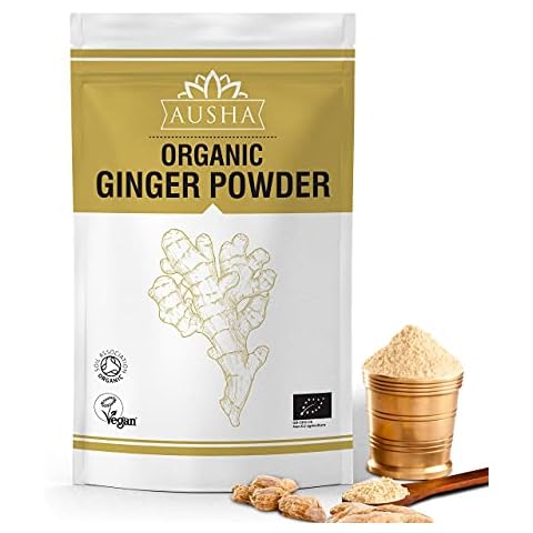 Organic Ginger Powder 100g | Anti Inflammatory, Immunity, Digestion Aid | Cooking, Wellness | Ginger Tea Cover