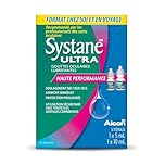 Systane Ultra Lubricant Eye Drops for Dry Eyes Home and Away Pack, Fast Acting Dry Eye Relief - 10 mL + 5 mL