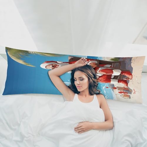 Housse de coussin de corps sans fermeture apparente pour canapé - 6