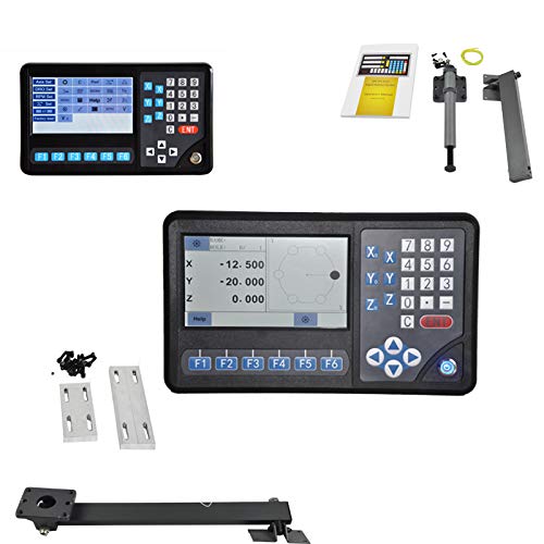 Pantalla digital LCD 7'' DRO para torno 2 ejes miniatura 9