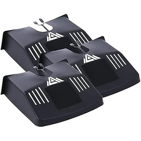 Perfectonish Drain Cover Heavy-Duty Ventilated Plastic Drain Guard-Outdoor Drain Cover for Gutter and Gardening Pipe-Prevent Clogging-Pack of 3 Cover