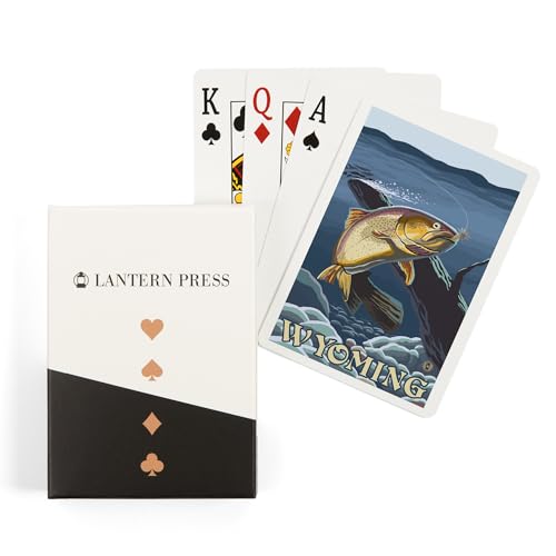 Baraja de póker Lantern Press, 52 cartas 3.5x2.5 in