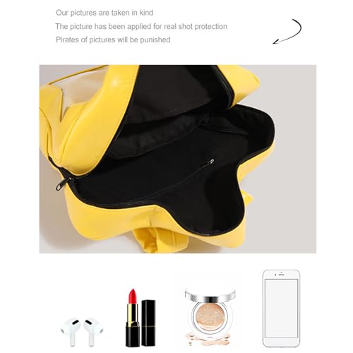 Aesthetic Star Shape Crossbody Bag Clear Pocket Anime Pin Display Itabag PU Leather Casual Shoulder Handbag for Women2