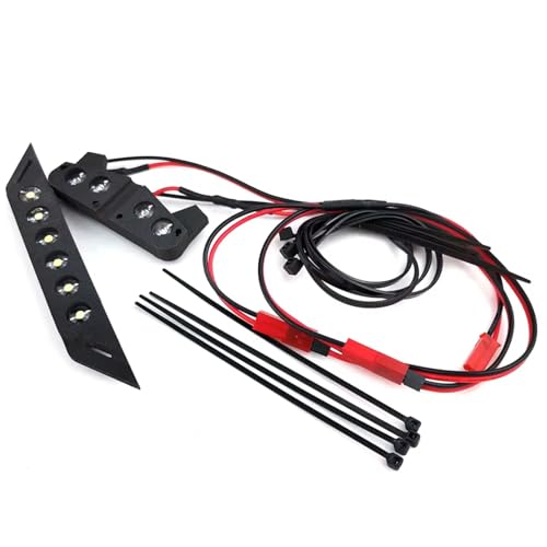Luces Delanteras Y Traseras Barra De Foco 3-5 V Piezas De Mejora para Slash 1/10 coche RC