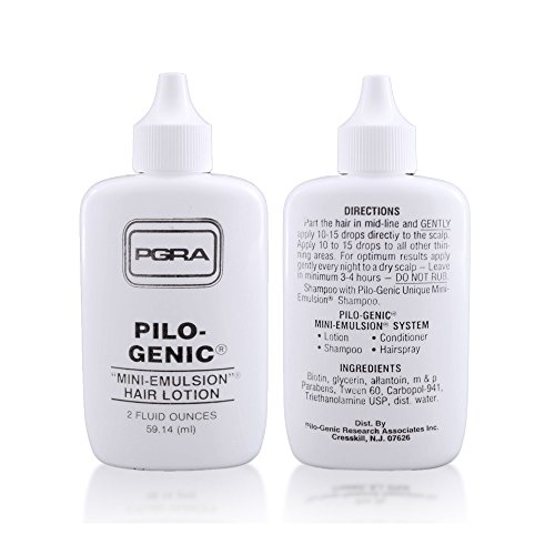 Pilo-Genic Mini Emulsion Hair Loss Treatment Lotion | Biotin Infused | Intensive Solution for Alopecia | Promotes Healthy Scalp & Regrowth | Anti Premature Thinning Products For Men & Women Pilo-Genic Mini Emulsion Hair Loss Treatment Lotion | Biotin Infused | Intensive Solution for Alopecia | Promotes Healthy Scalp & Regrowth | Anti Premature Thinning Products For Men & Women