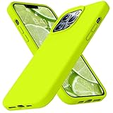 Ktele Compatible with iPhone 13 Pro Max Case Premium Liquid Silicone with [Soft Anti-Scratch Microfi