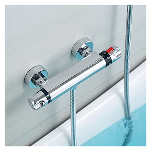 Robinet mitigeur stable contre les variations de température eau chaude douche laiton - 4