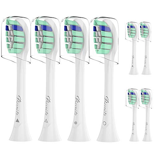 Brush Heads Replacement Compatible with Phillips Sonicare Electric Toothbrush, 8 Pack