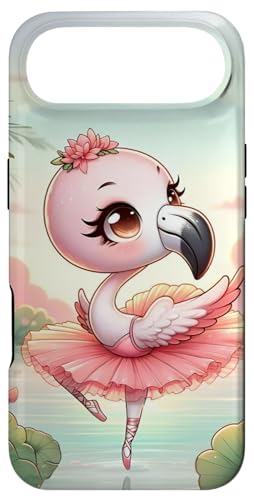 Kawaii Flamingo Ballet Tutu: Adorable Flamingo Ballet X}zP[X iPhone Air p