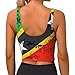 ayvcxui Vintage Saint Kitts and Nevis Flag Women's Sports Vest Bras Tank Tops Workout Fitness Underwear for Yoga Gym Running X-Large