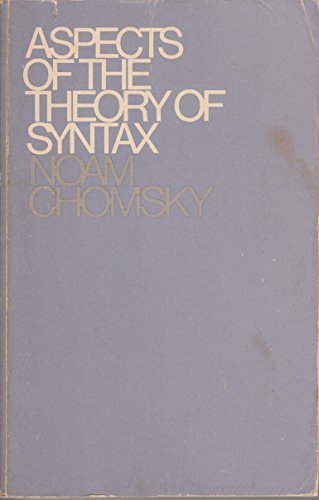 Aspects of the Theory of Syntax B00LLZ51ZC Book Cover