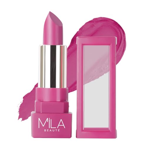 Image of MILA BEAUTE Matte Lipstick | Highly Pigmented & Lightweight Formula | Matte Finish | Gives Full Coverage | Shade -