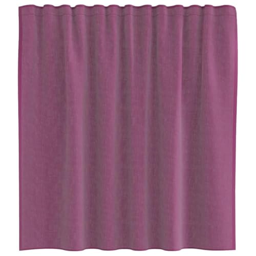 Rideaux en voile violet pour bloquer les regards indiscrets