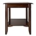 Winsome Nolan End Table, for Living Room, Bedroom, Cappuccino