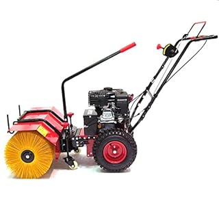 55736 Elektro Start 3in1 Kehrmaschine 800mm 80cm + Schneeschild + Auffangbox