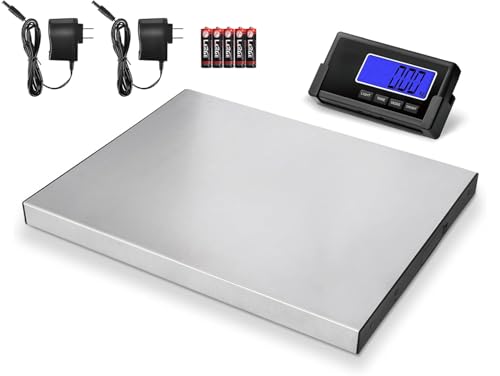 Balance postale robuste en acier inoxydable THINKSCALE grand format