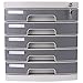 Produktbild Ablageschränke 5. Stock Kunststoff Desktop Sicherheitsschrank Dokumentenschrank Aufbewahrungsbox Desktop Aktenschrank Bürobedarf
