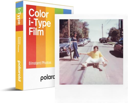 Image of Polaroid Color Film for I-Type (6000), 8 Photos (Pack of 12)