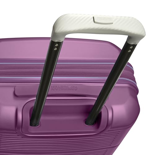 Image of American Tourister Stratum 2.0 Expandable Hardside Luggage with Spinner Wheels, Hyper Violet, Carry-on