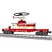 Flat Car w/Operating Helicopter - Fire & Rescue