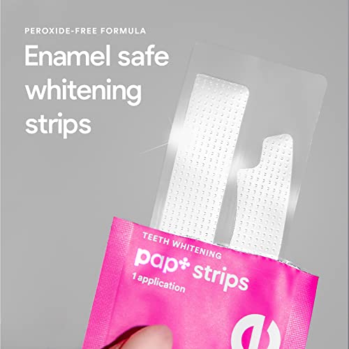 Hismile Teeth Whitening Strips For Sensitive Teeth, Peroxide Free, Dental White Strips Kit, 28 Strips, 14 Treatments #TOP1