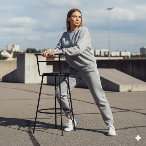 Image of Mack Jonney Women's Solid Fleece Track Pants | Warm & Durable Casual Lowers | Trendy Lowers-M5306